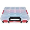Plastový organizér M MAGG 37,5 x 29 x 6,5 cm čierna/červená Plastový organizér M MAGG 37,5 x 29 x 6,5 cm čierna/červená