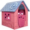 Wiky Záhradný plastový domček Dohány 106x98x90cm rúžový 094828 - Domček Wiky Záhradný plastový domček Dohány 106x98x90cm rúžový 094828 - Domček