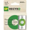 GP ReCyko D 3000mAh 2ks 1032422300 GP ReCyko D 3000mAh 2ks 1032422300