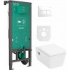 Súprava WC misa s pomaly sa sklápajúcim sedadlom Hansgrohe EluPura Original Q 60289450, podomietková konštrukcia Hansgrohe iFrame universal 01022180, 66001700 Súprava WC misa s pomaly sa sklápajúcim sedadlom Hansgrohe EluPura Original Q 60289450, podomietková konštrukcia Hansgrohe iFrame universal 01022180, 66001700