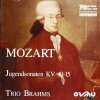 MOZART - Jugendsonaten Kv 10-15 (CD) (BONGIOVANNI) MOZART - Jugendsonaten Kv 10-15 (CD) (BONGIOVANNI)