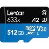 Lexar microSDHC Blue Plus UHS-I (V30) 512GB s SD adaptérom Lexar microSDHC Blue Plus UHS-I (V30) 512GB s SD adaptérom