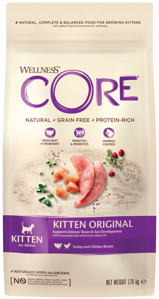 Wellness Core Cat Kitten morka a losos 1,75 kg