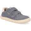 Barefoot detské tenisky Bisgaard Skipper navy tmavomodré