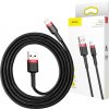 Baseus CALKLF-R91 USB / Lightning, QC 3.0, 2A, 3m, černý/červený Baseus CALKLF-R91 USB / Lightning, QC 3.0, 2A, 3m, černý/červený