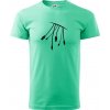 Konektory - Klasické pánske tričko vyššej gramáže - 2XL ( Mätová ) Konektory - Klasické pánske tričko vyššej gramáže - 2XL ( Mätová )