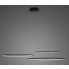 Altavola Design Ledowe Okręgi závesné svietidlo 3x99 W čierna LA075/CO3_80_in_4k_99W_black_dimm Altavola Design Ledowe Okręgi závesné svietidlo 3x99 W čierna LA075/CO3_80_in_4k_99W_black_dimm