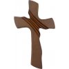Kríž: drevený, mašľový, bez korpusu - hnedý (30x18) - C27/30 Kríž: drevený, mašľový, bez korpusu - hnedý (30x18) - C27/30