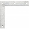 Spojovací uholník rohový 120x120x20 mm sendzimirovo pozinkovaný Spojovací uholník rohový 120x120x20 mm sendzimirovo pozinkovaný