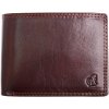 Pánska kožená peňaženka Cosset 4505 Komodo hnedá