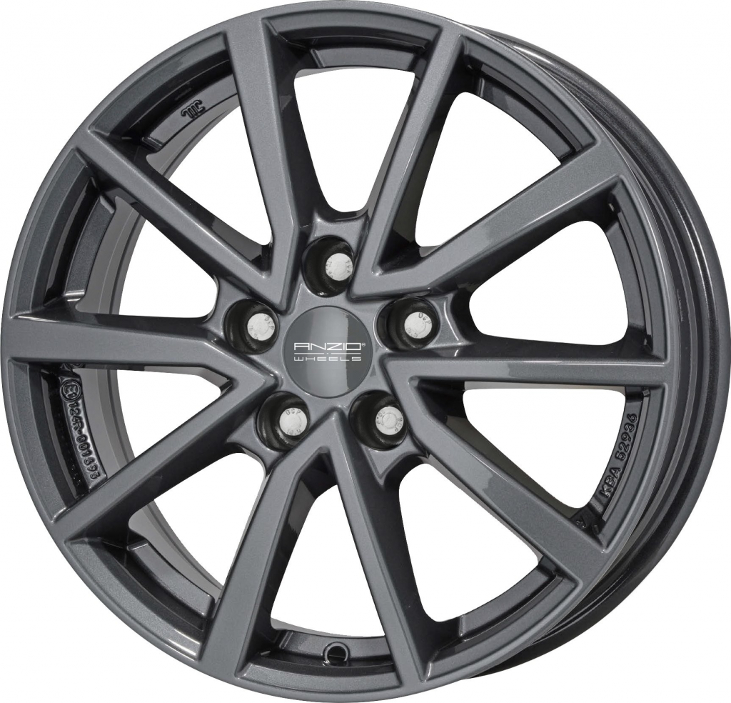 ANZIO VECTOR 6.5x16 4x100 ET37 dark grey