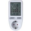 Digitálny merač spotreby elektrické energie GETI PM05 so SCHUKO zásuvkou Digitálny merač spotreby elektrické energie GETI PM05 so SCHUKO zásuvkou