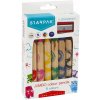 Farbičky jumbo 12 farieb + strúhadlo STARPAK Farbičky jumbo 12 farieb + strúhadlo STARPAK