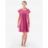 Gina Dámska nočná košieľka krátky rukáv 19130P cola višňová S Gina Dámska nočná košieľka krátky rukáv 19130P cola višňová S