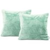 DecoKing Sada dvoch obliečok na vankúš Mic mätová, veľkosť 45x45*2 DecoKing Sada dvoch obliečok na vankúš Mic mätová, veľkosť 45x45*2