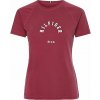 Dámske tričko Tommy Hilfiger, SLIM TOMMY GRAPHIC TEE SS vínová L Dámske tričko Tommy Hilfiger, SLIM TOMMY GRAPHIC TEE SS vínová L