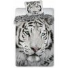 FARO Obliečky Biely Tyger Bavlna, 140/200, 70/90 cm FARO Obliečky Biely Tyger Bavlna, 140/200, 70/90 cm