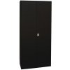 Manutan Expert Kovová spisová skriňa Manutan, 4 police, 195 x 92 x 42 cm, čierna