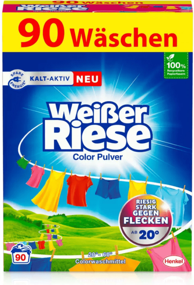 Weißer Riese Color prací prášok 90 PD 4,5 kg