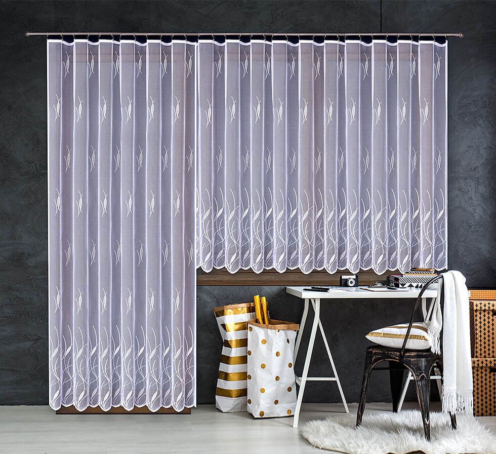 Hotová záclona Zora - 200 x 250 cm - dvere