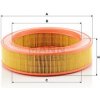 MANN-FILTER Vzduchový filter C2555/2 MANN-FILTER Vzduchový filter C2555/2