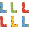 Bigjigs Toys hvězdičkové písmenko L Bigjigs Toys hvězdičkové písmenko L