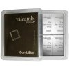 10 x 10g investiční stříbrný slitek Valcambi CombiBar
