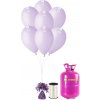 HeliumKing Hélium párty set s fialovými balónikmi 30 ks HeliumKing Hélium párty set s fialovými balónikmi 30 ks