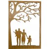 Drevený výrez Rodina I. Dub Drevený výrez Rodina I. Dub
