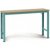 Manuflex AU7085.5021 UNIVERSAL špeciálny pracovný základný stôl s multiplexovou doskou, ŠxHxV = 1750 x 800 x 722-1022 mm, vodná modrá; AU7085.5021 Manuflex AU7085.5021 UNIVERSAL špeciálny pracovný základný stôl s multiplexovou doskou, ŠxHxV = 1750 x 800 x 722-1022 mm, vodná modrá; AU7085.5021