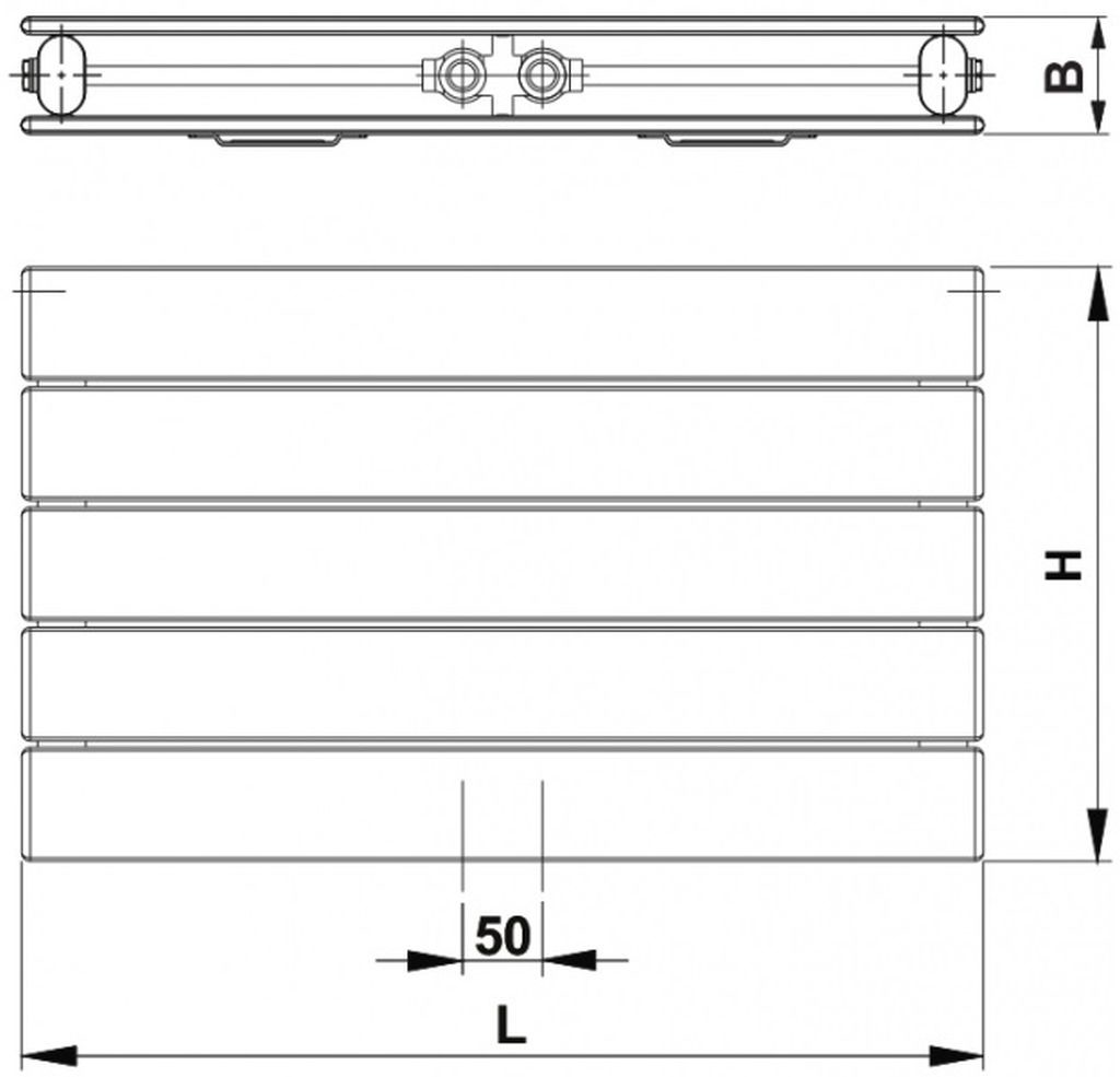 Korado Koratherm Horizontal M K21HM 662 x 1400