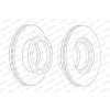 Brzdový kotúč FERODO (Federal-Mogul) FCR145A Brzdový kotúč FERODO (Federal-Mogul) FCR145A