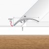 Effector A65 Prechodová lišta Dub Pieskový 2,7 m