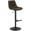 Tmavozelená barová stolička s nastaviteľnou výškou (výška sedadla 86 cm) Adisa – Actona Tmavozelená barová stolička s nastaviteľnou výškou (výška sedadla 86 cm) Adisa – Actona