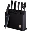 BERLINGERHAUS Súprava nožov s nepriľnavým povrchom 11 ks v stojane Black silver Collection BERLINGERHAUS Súprava nožov s nepriľnavým povrchom 11 ks v stojane Black silver Collection