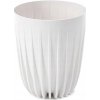 HowHomely Kvetináč plast biely 25 x 25 x 30 cm HowHomely Kvetináč plast biely 25 x 25 x 30 cm