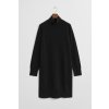 ŠATY GANT SUPERFINE LAMBSWOOL KNIT DRESS BLACK ŠATY GANT SUPERFINE LAMBSWOOL KNIT DRESS BLACK