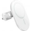 Držiak na mobil do auta MagSafe s funkciou bezdrôtového nabíjania 15W biely Držiak na mobil do auta MagSafe s funkciou bezdrôtového nabíjania 15W biely