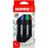 KORES K-MARKER Eco permanentné, súprava 4 farieb KORES K-MARKER Eco permanentné, súprava 4 farieb