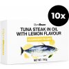 GymBeam Steak z tuniaka v oleji s citrónovou príchuťou 10 x 110 g GymBeam Steak z tuniaka v oleji s citrónovou príchuťou 10 x 110 g