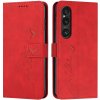 VSETKONAMOBIL 79456 ART SMILE Peňaženkový obal s remienkom pre Sony Xperia 1 VI červený VSETKONAMOBIL 79456 ART SMILE Peňaženkový obal s remienkom pre Sony Xperia 1 VI červený