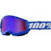 Okuliare 100 % Strata 2 Modré zrkadlové sklo Okuliare 100 % Strata 2 Modré zrkadlové sklo