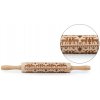 Drevený valček so vzorom soba 19 cm - 8591177102175 Drevený valček so vzorom soba 19 cm - 8591177102175