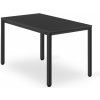 Muff Jedálenský stôl Tessa - čierna/čierne nohy Muff Jedálenský stôl Tessa - čierna/čierne nohy