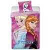 Faro Obliečky Ľadové Kráľovstvo ružová bavlna 140x200 70x90 Faro Obliečky Ľadové Kráľovstvo ružová bavlna 140x200 70x90