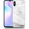 Picasee silikónový prehľadný obal pre Xiaomi Redmi 9AT - White marble Picasee silikónový prehľadný obal pre Xiaomi Redmi 9AT - White marble