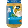 Gerber Príkrm Detský príkrm Ryba s mrkvou, hráškom a cestovinou 250 g