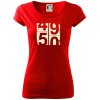 Tachometer 50 - Dámske tričko Pure - 2XL ( Červená ) Tachometer 50 - Dámske tričko Pure - 2XL ( Červená )