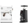 Ascaso Steel DUO PID, White&Wood + Eureka Atom W 65 Casa, black Ascaso Steel DUO PID, White&Wood + Eureka Atom W 65 Casa, black