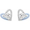 Swarovski e. náušnice srdiečka Juicy Summer, modré see3702 Swarovski e. náušnice srdiečka Juicy Summer, modré see3702